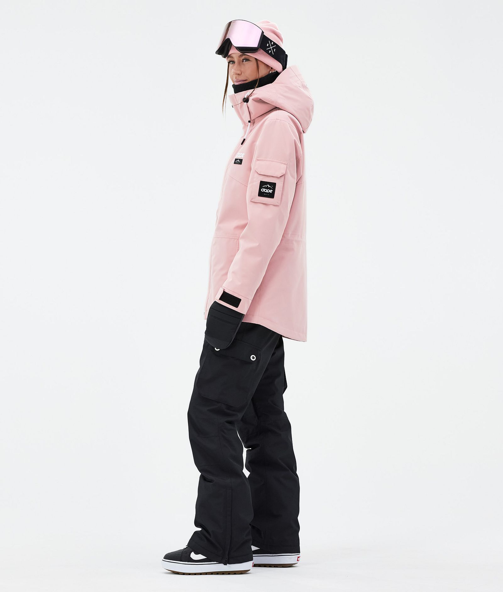 Dope Adept W Giacca Snowboard Donna Soft Pink, Immagine 3 di 9