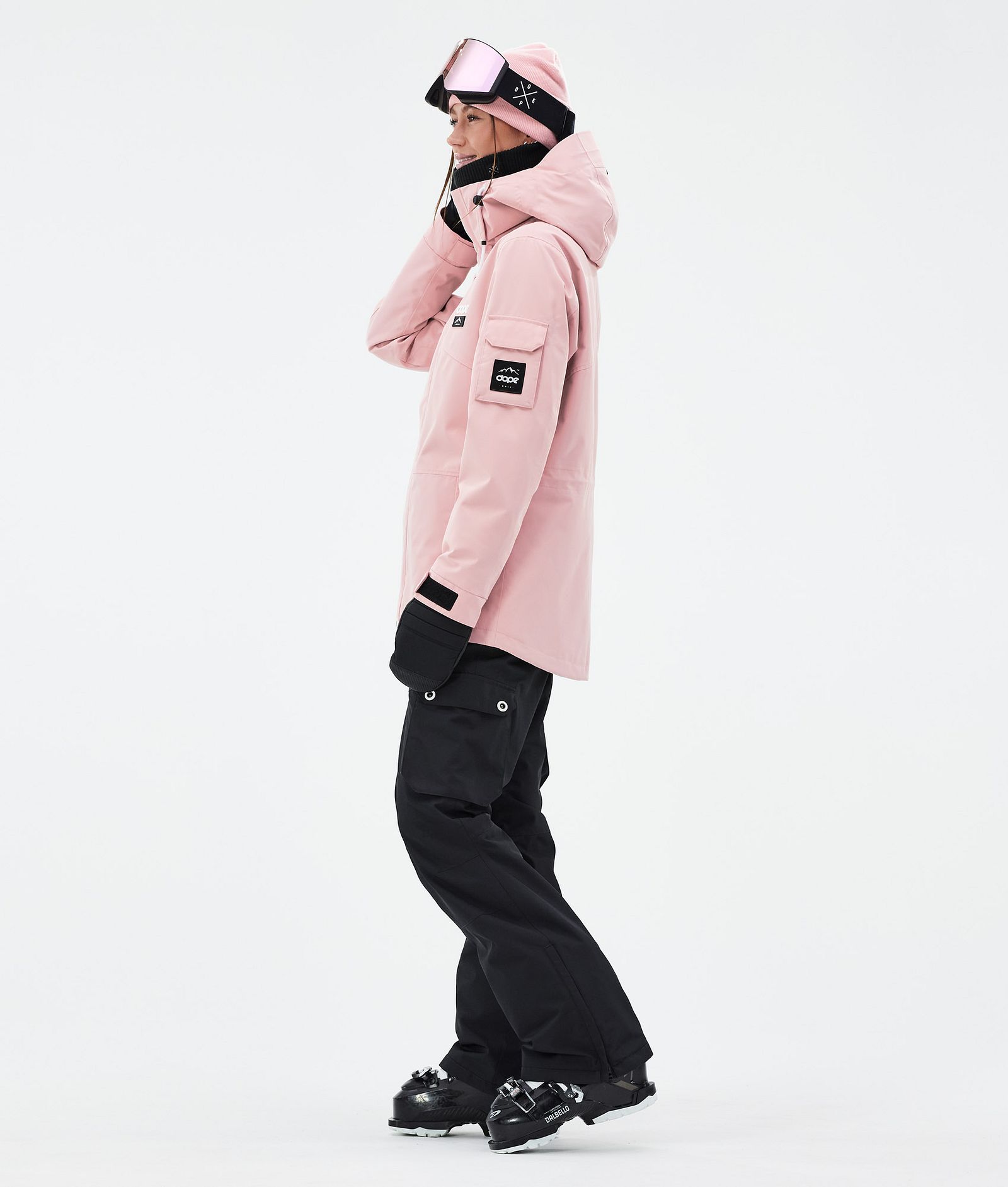 Dope Adept W Ski Jacket Women Soft Pink, Image 3 of 9