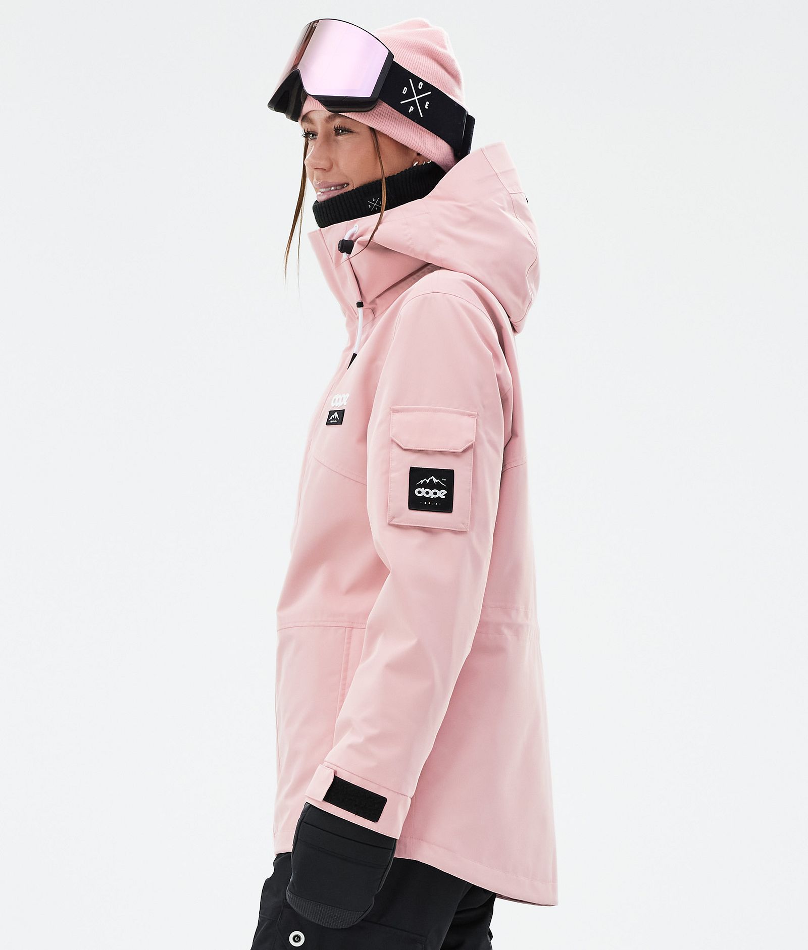 Dope Adept W Giacca Sci Donna Soft Pink, Immagine 5 di 9