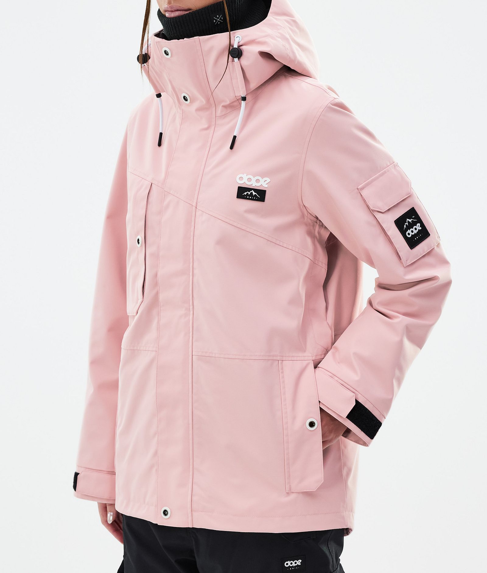 Dope Adept W Veste Snowboard Femme Soft Pink, Image 7 sur 9