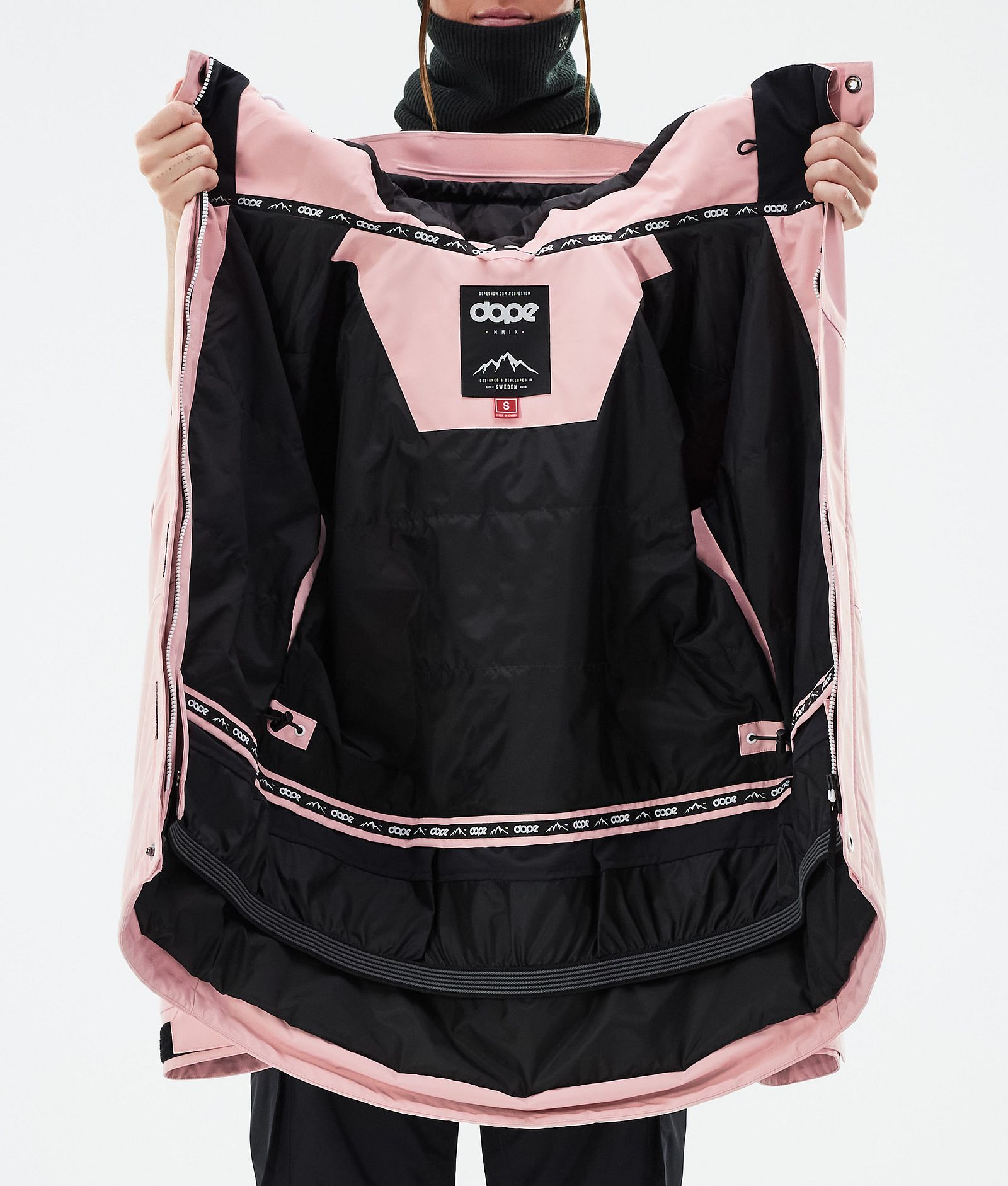 Dope Adept W Veste Snowboard Femme Soft Pink, Image 9 sur 9