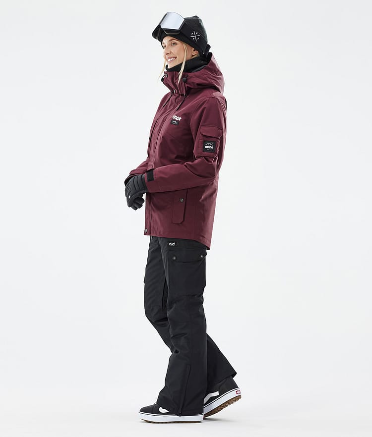 Dope Adept W Kurtka Snowboardowa Kobiety Don Burgundy, Zdjęcie 3 z 8
