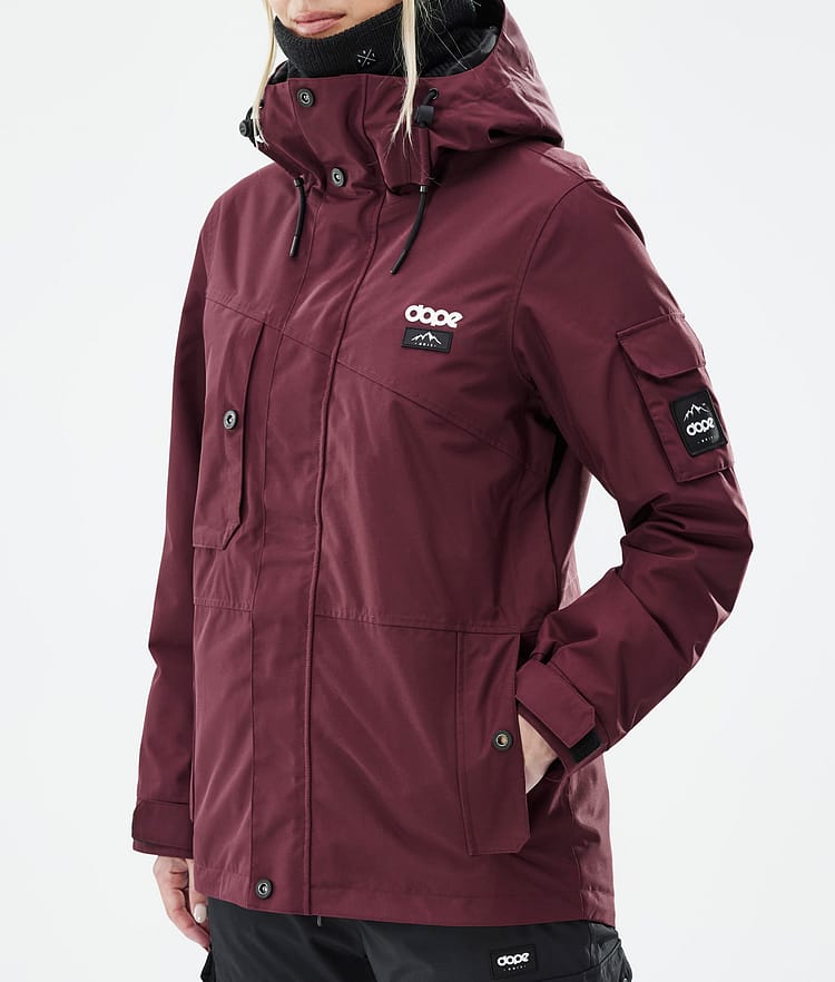 Dope Adept W Kurtka Snowboardowa Kobiety Don Burgundy, Zdjęcie 7 z 8