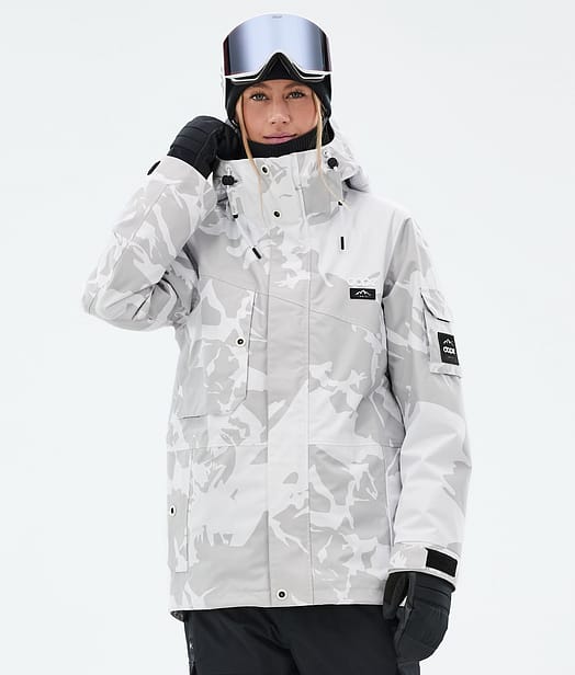 Dope Adept W Skijacke Damen Grey Camo