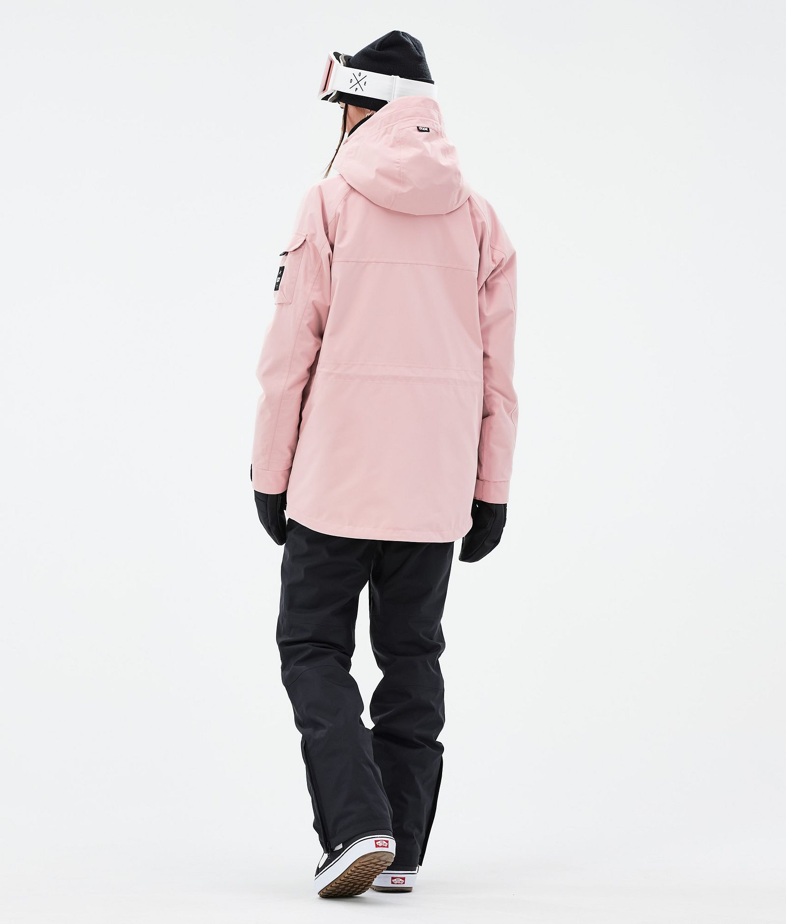 Dope Akin W Giacca Snowboard Donna Soft Pink, Immagine 4 di 9