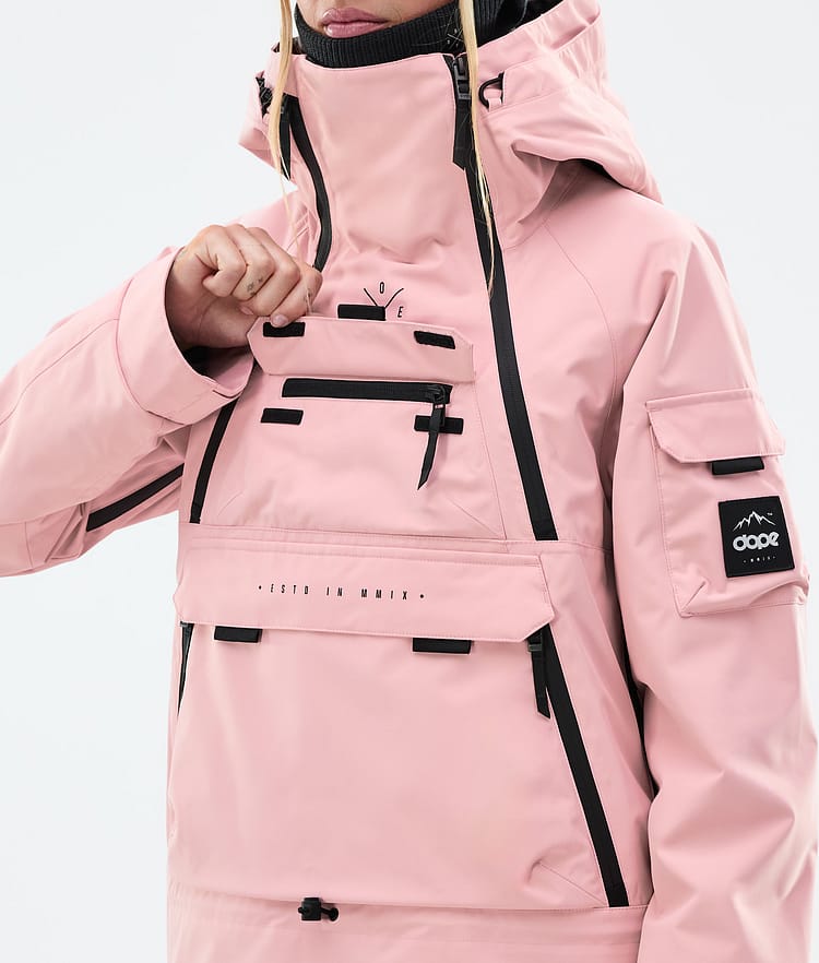 Dope Akin W Kurtka Snowboardowa Kobiety Soft Pink, Zdjęcie 9 z 9