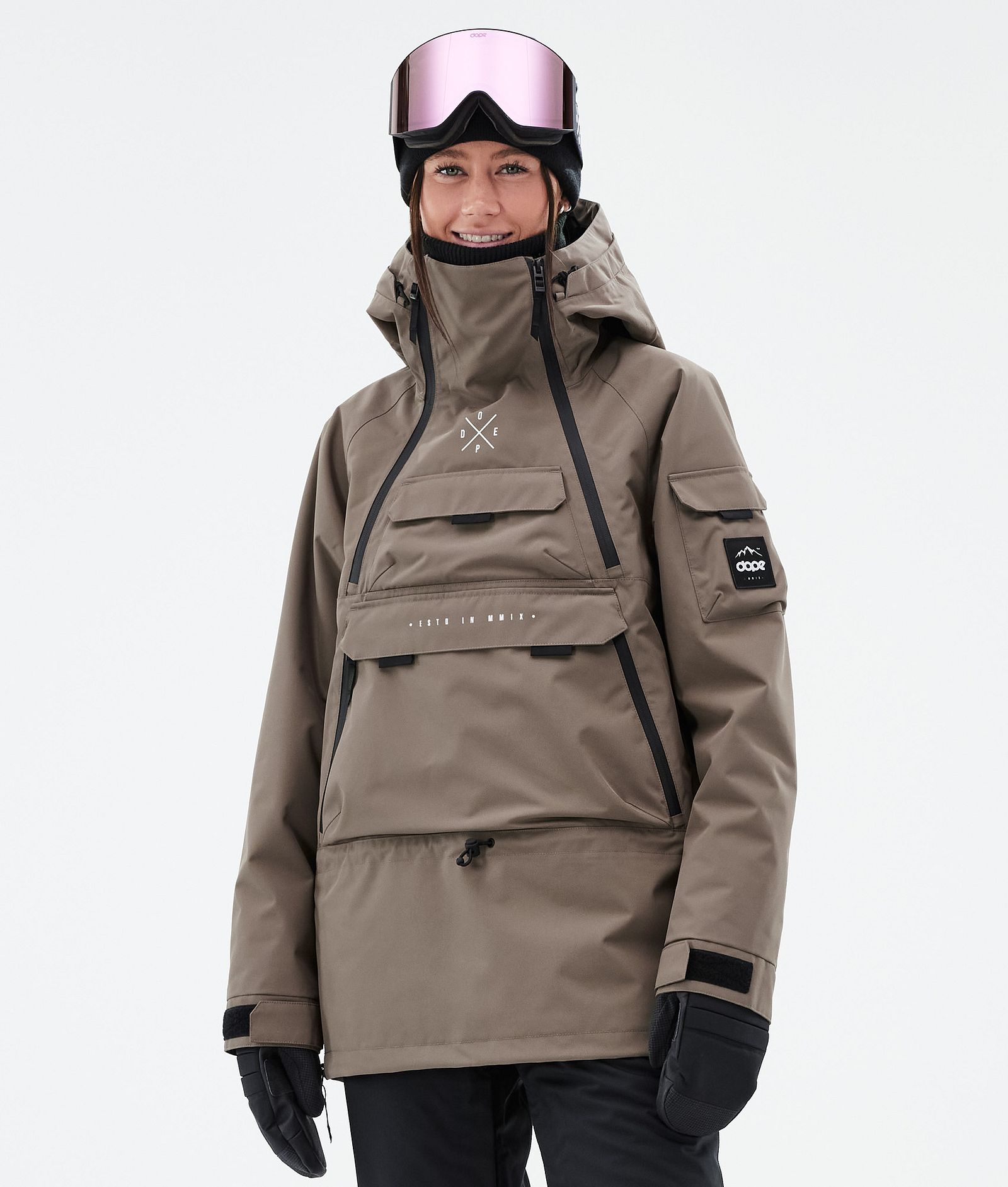 Dope Akin W Ski Jacket Women Walnut, Image 1 of 9