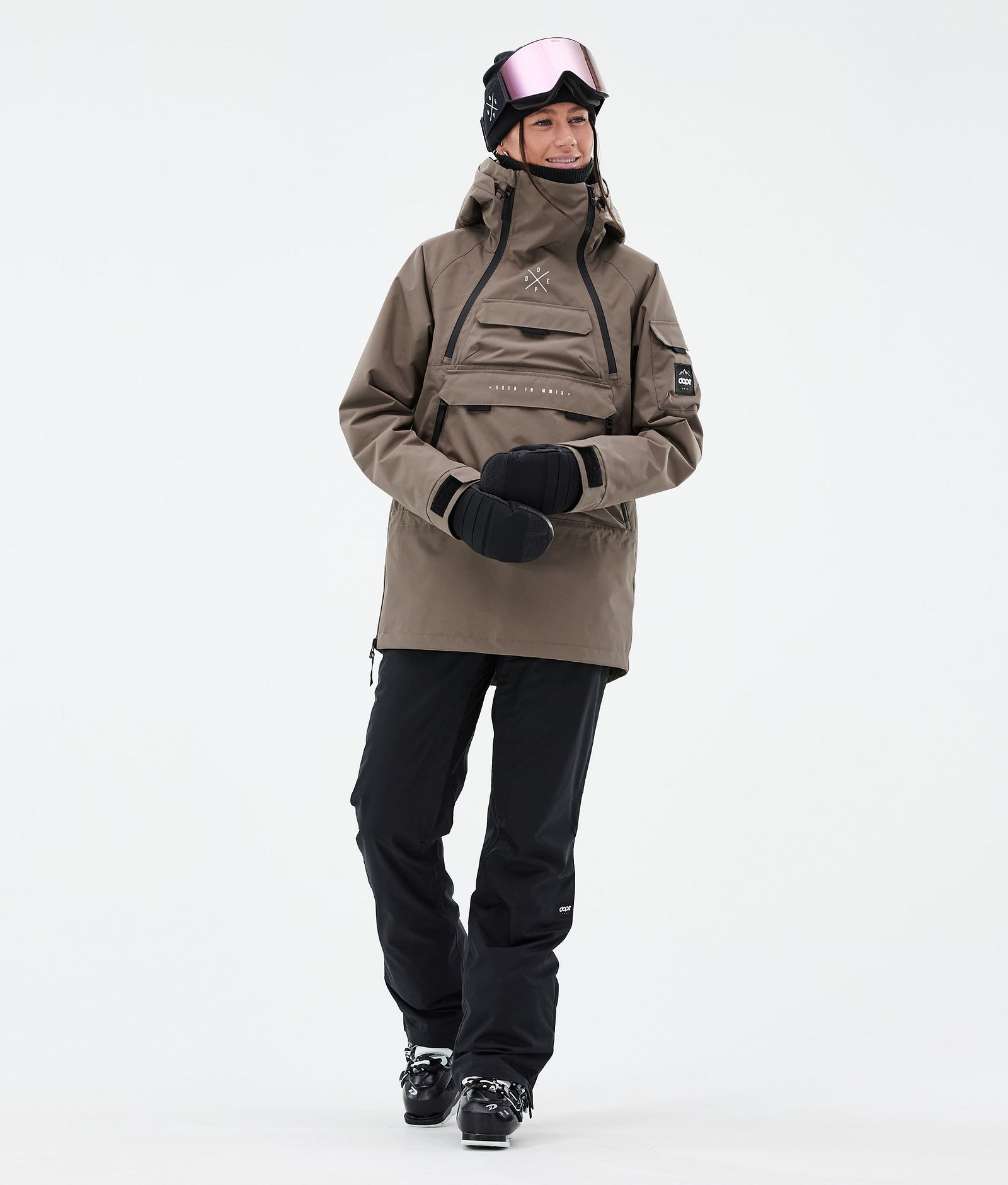 Dope Akin W Ski Jacket Women Walnut, Image 2 of 9