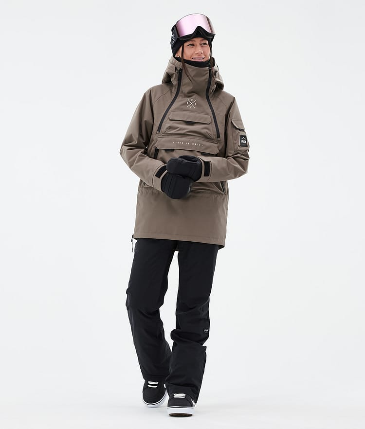 Dope Akin W Snowboard Jacket Women Walnut, Image 2 of 9