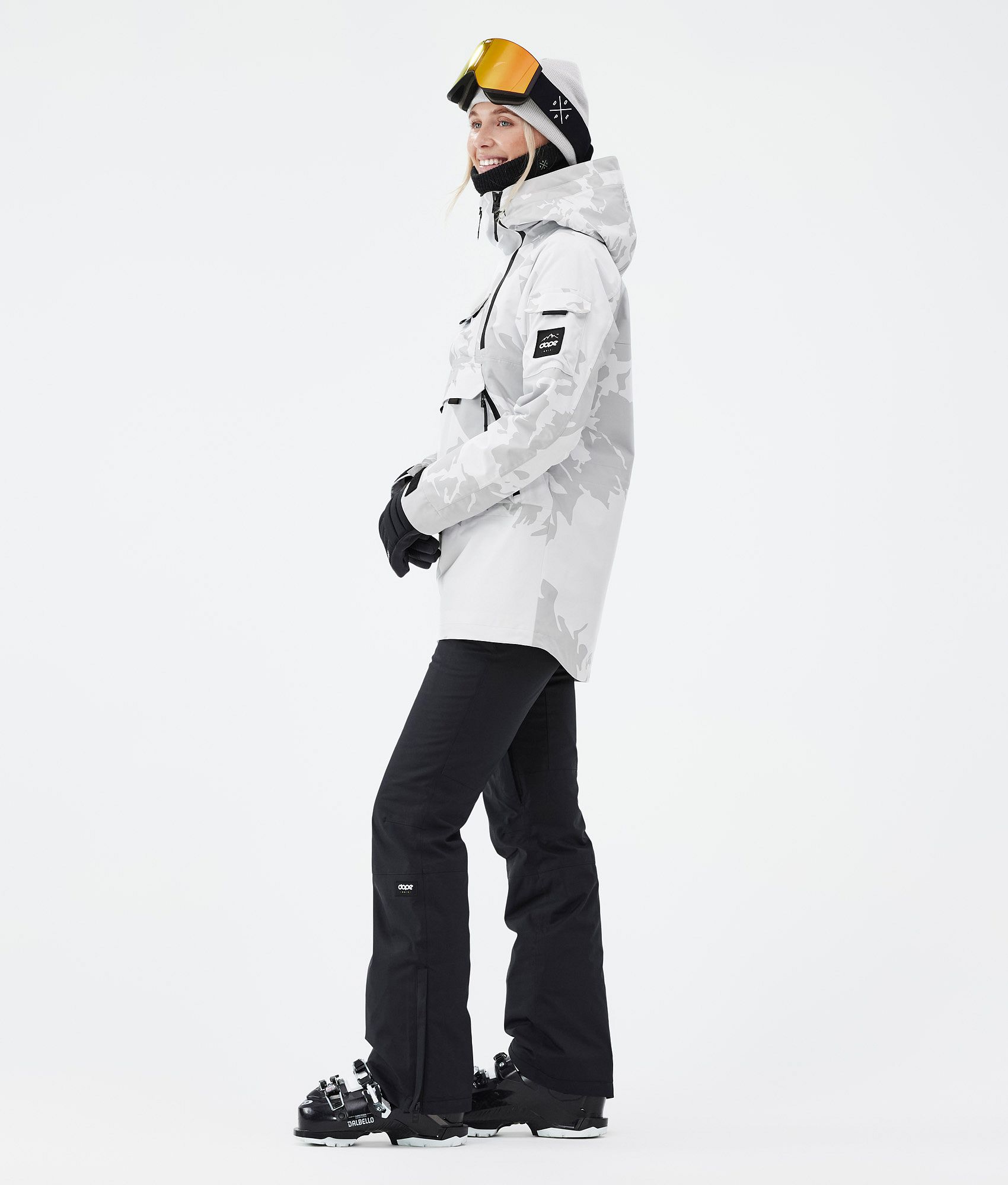 Veste de ski femme cheap grise