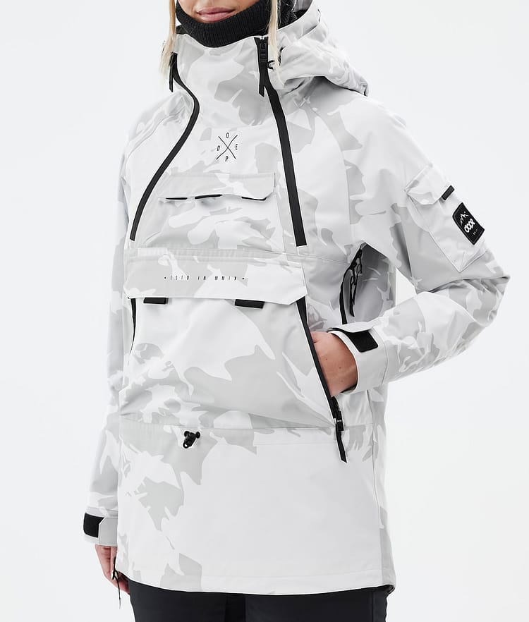Dope Akin W Snowboardjacke Damen Grey Camo, Bild 7 von 8