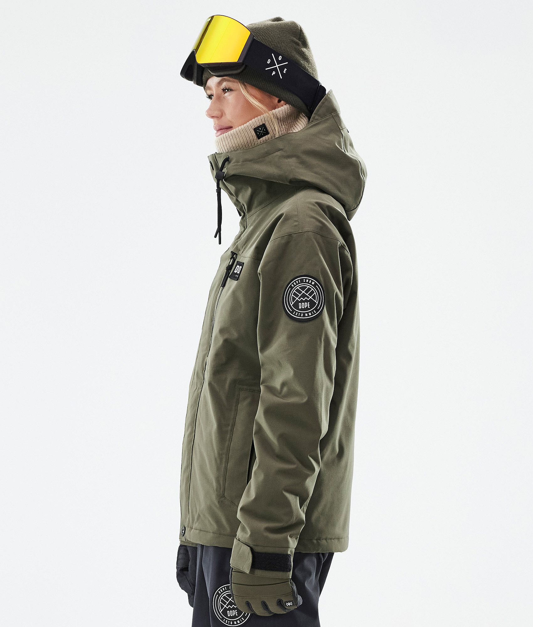 Army green clearance snowboard jacket