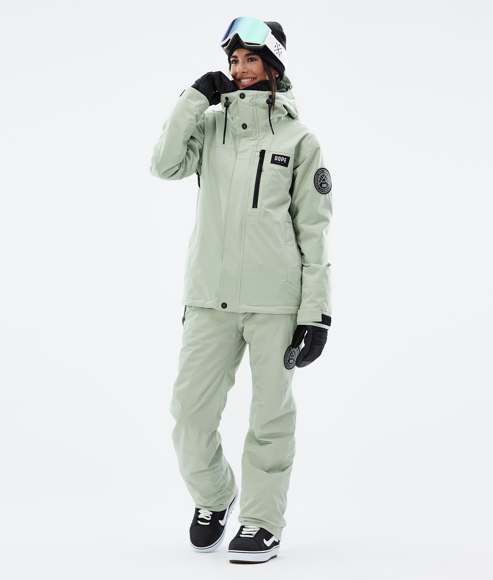 Dope puffer cheap w snowboard jacket