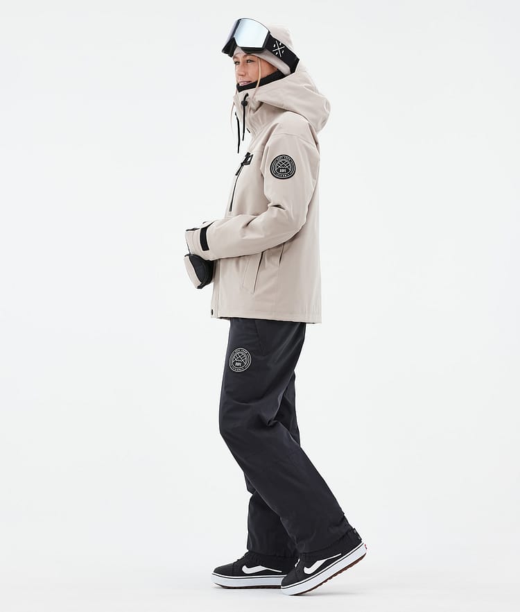 Dope Blizzard W Full Zip Giacca Snowboard Donna Sand Renewed, Immagine 4 di 10