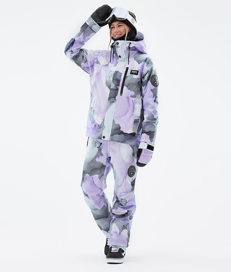 Dope Blizzard W Full Zip Snowboard Jacket Women Blot Violet, Image 3 of 10