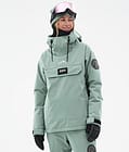 Dope Blizzard W Giacca Snowboard Donna Faded Green Renewed, Immagine 1 di 8