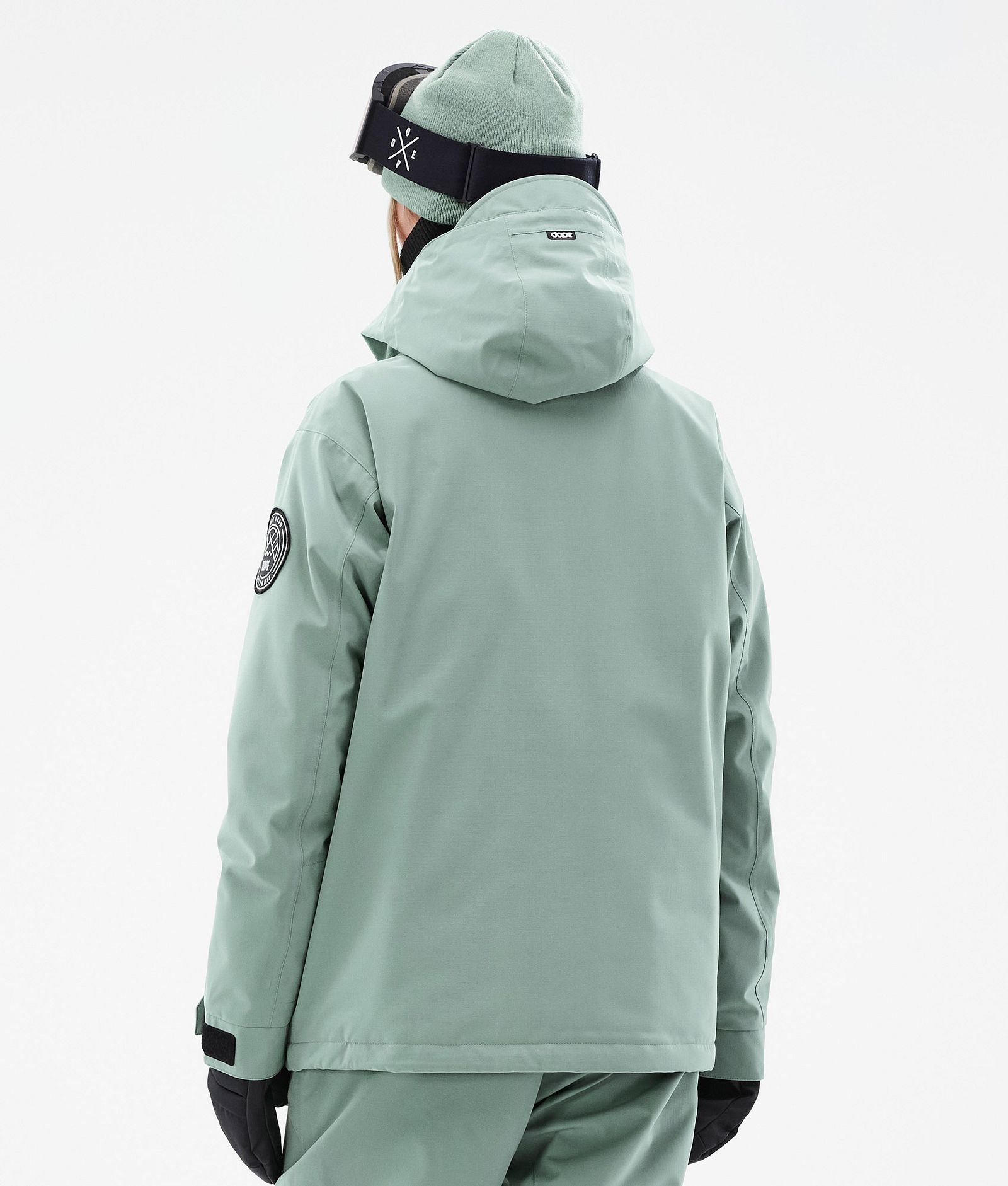 Dope Blizzard W Veste Snowboard Femme Faded Green, Image 6 sur 8