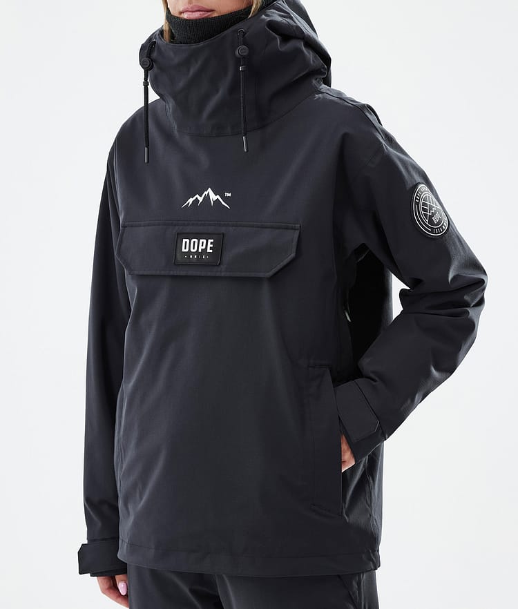 Dope Blizzard W Snowboard Jacket Women Black, Image 8 of 9