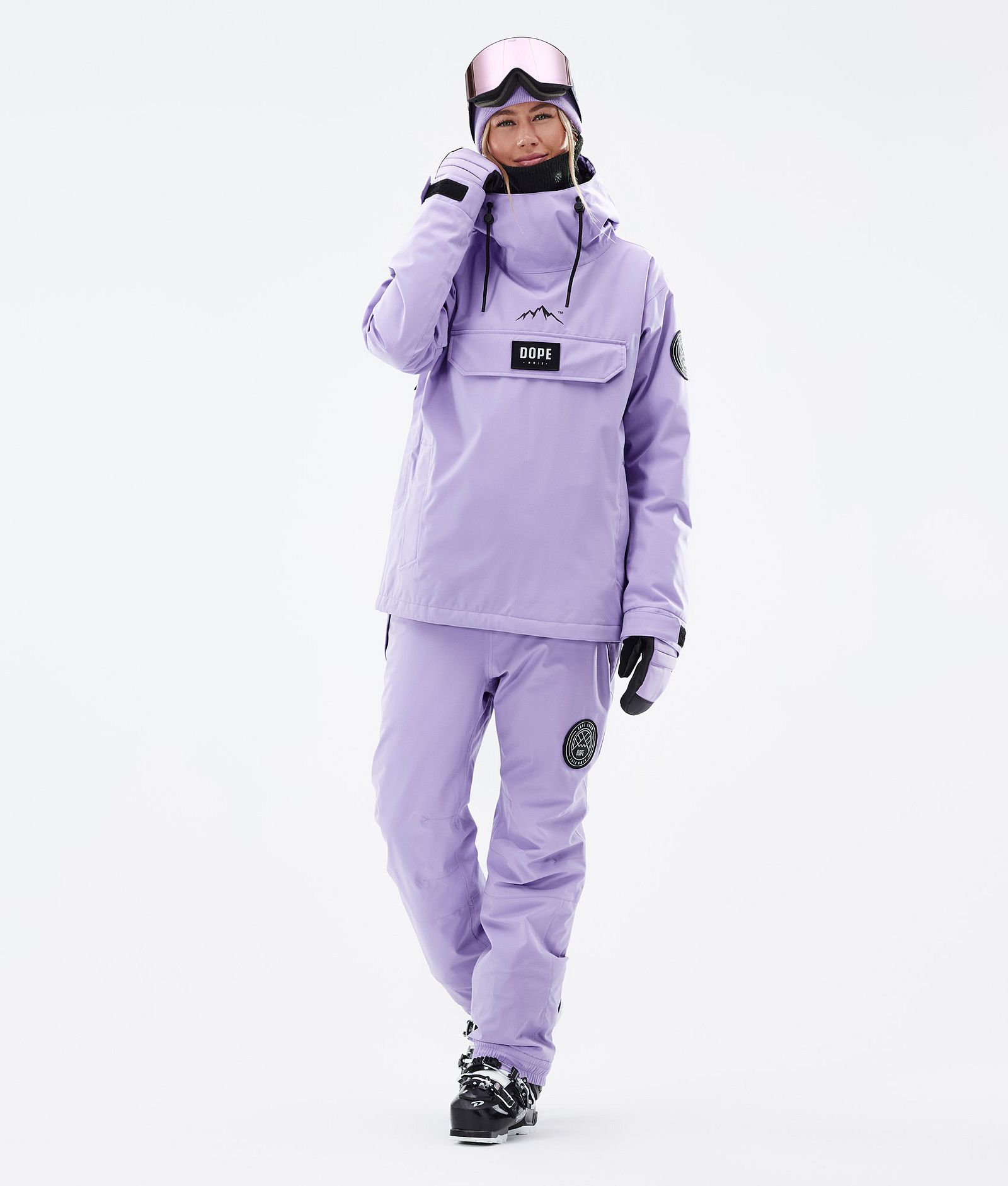 Dope Blizzard W Veste de Ski Femme Faded Violet, Image 2 sur 8