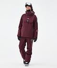 Dope Blizzard W Snowboardjakke Dame Burgundy, Billede 2 af 8