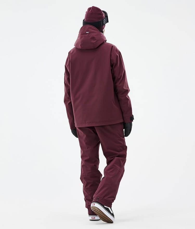 Dope Blizzard W Kurtka Snowboardowa Kobiety Burgundy, Zdjęcie 4 z 8