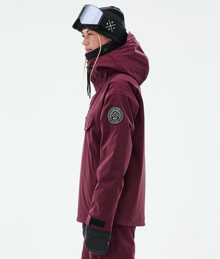 Dope Blizzard W Snowboardjacke Damen Burgundy, Bild 5 von 8