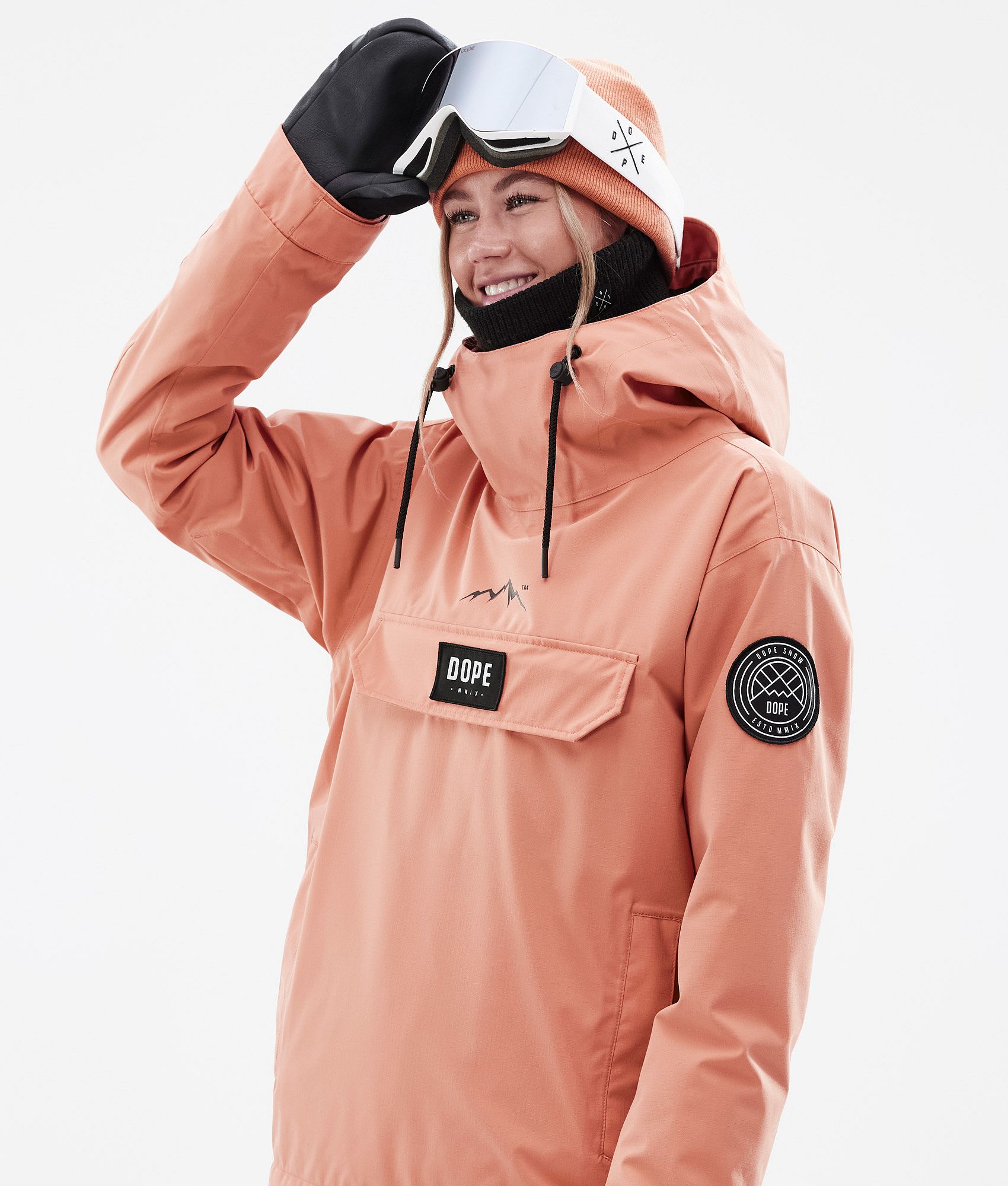 Dope Blizzard W Veste de Ski Femme Peach