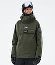 Dope Blizzard W Veste de Ski Femme Olive Green