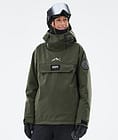 Dope Blizzard W Snowboardjakke Dame Olive Green, Billede 1 af 8