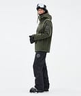 Dope Blizzard W Skijakke Dame Olive Green, Billede 3 af 8