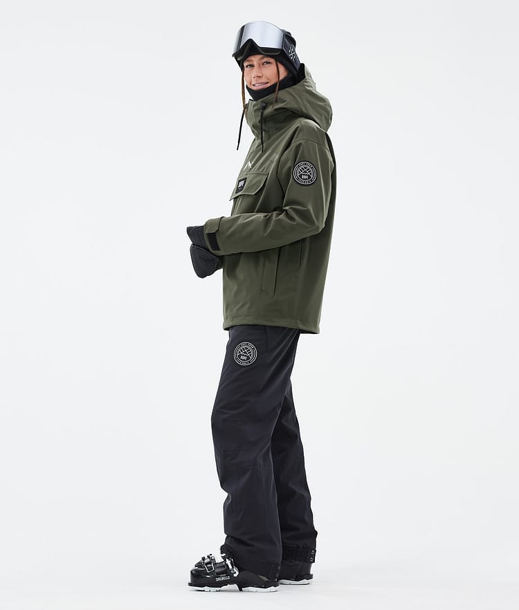 Dope Blizzard W Ski Jacket Women Olive Green, Image 3 of 8