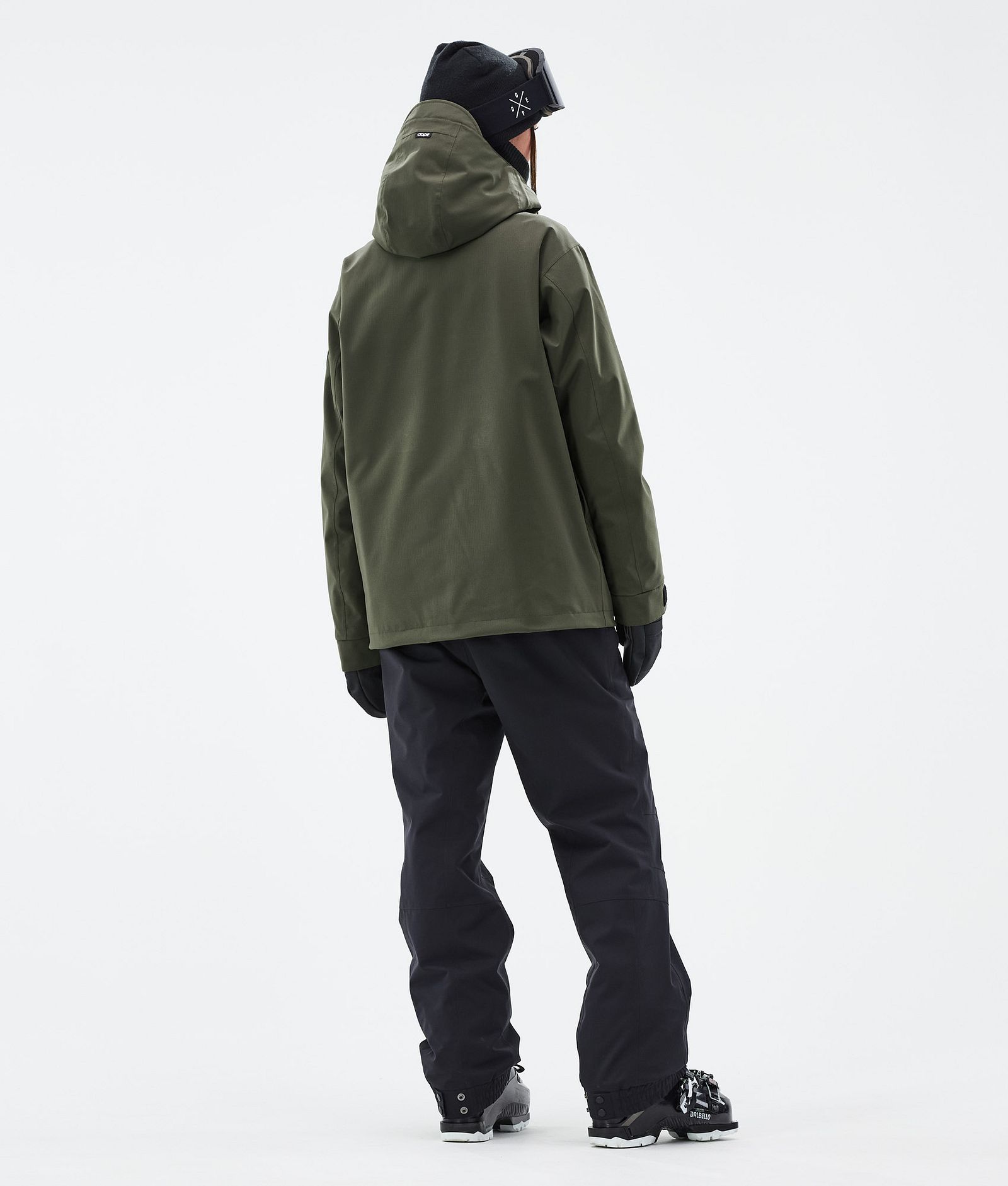 Dope Blizzard W Giacca Sci Donna Olive Green, Immagine 4 di 8