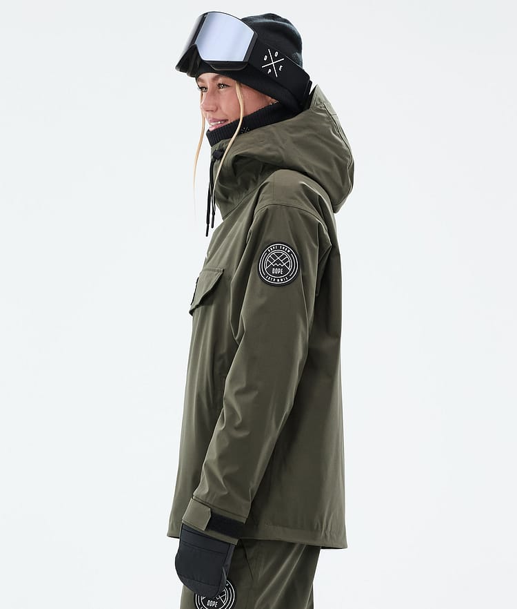 Dope Blizzard W Skijacke Damen Olive Green, Bild 5 von 8