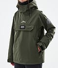 Dope Blizzard W Veste de Ski Femme Olive Green, Image 7 sur 8