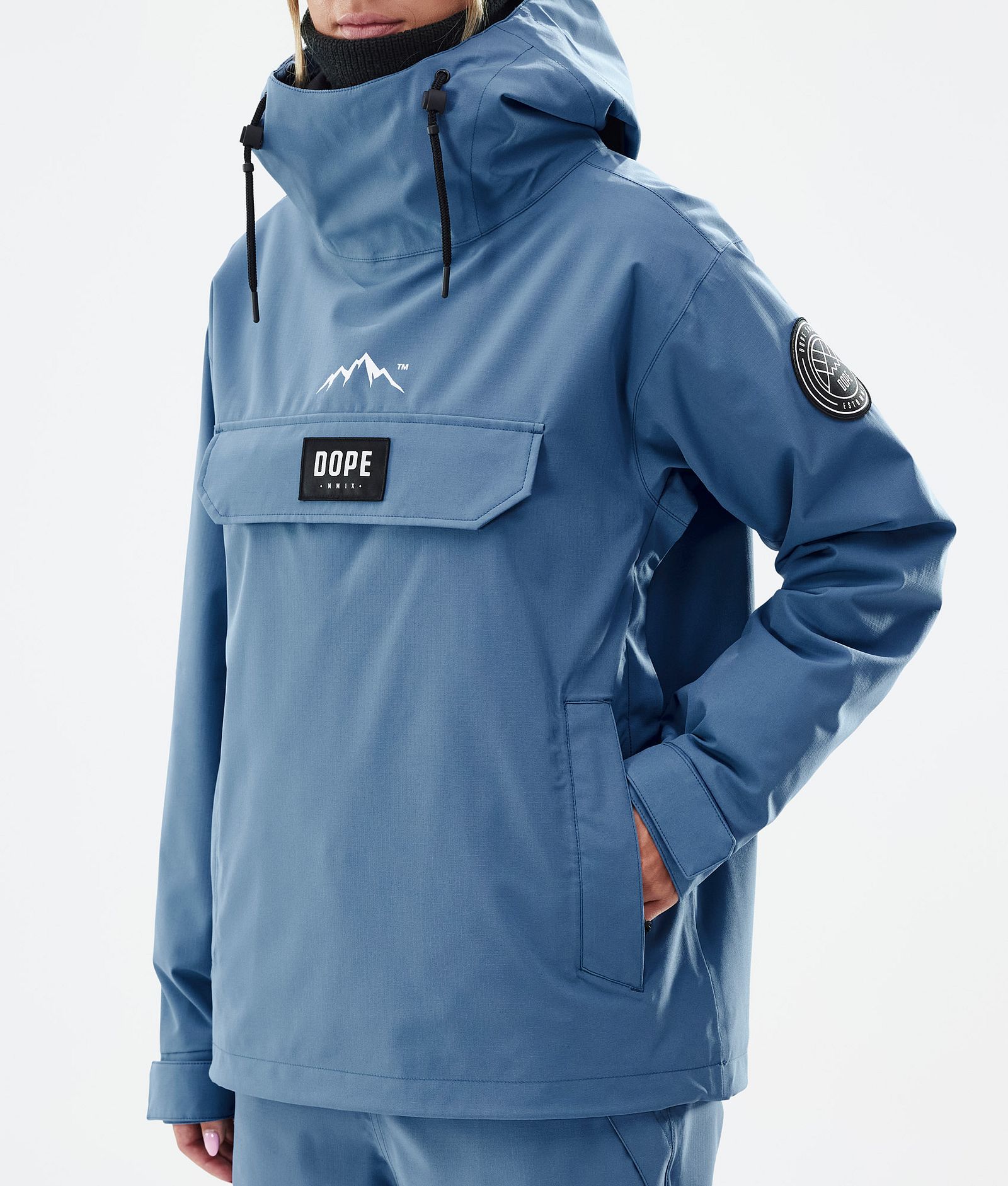 Dope Blizzard W Veste de Ski Femme Blue Steel, Image 7 sur 8