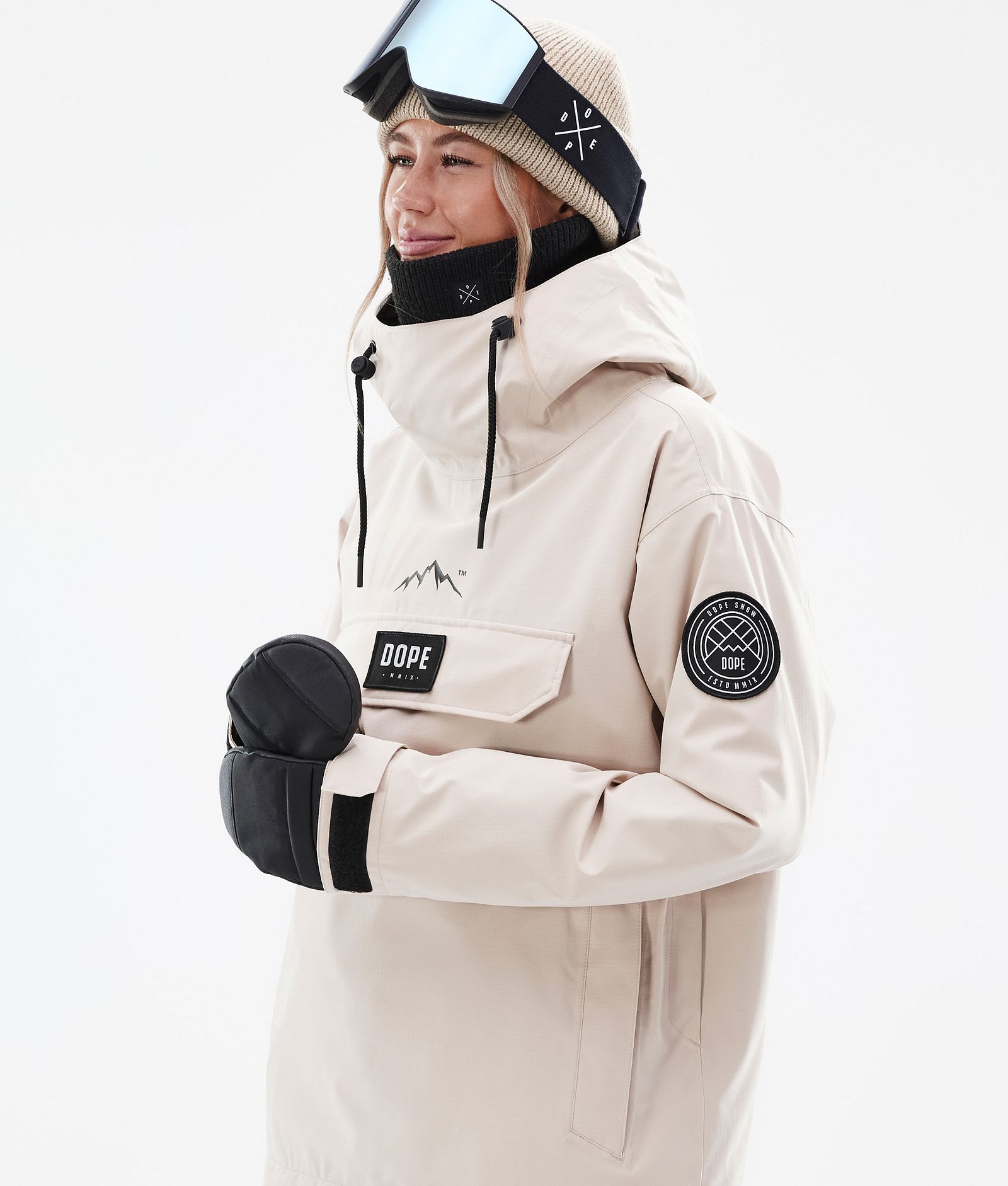 Dope Blizzard W Snowboard Jacket Women Sand, Image 2 of 9