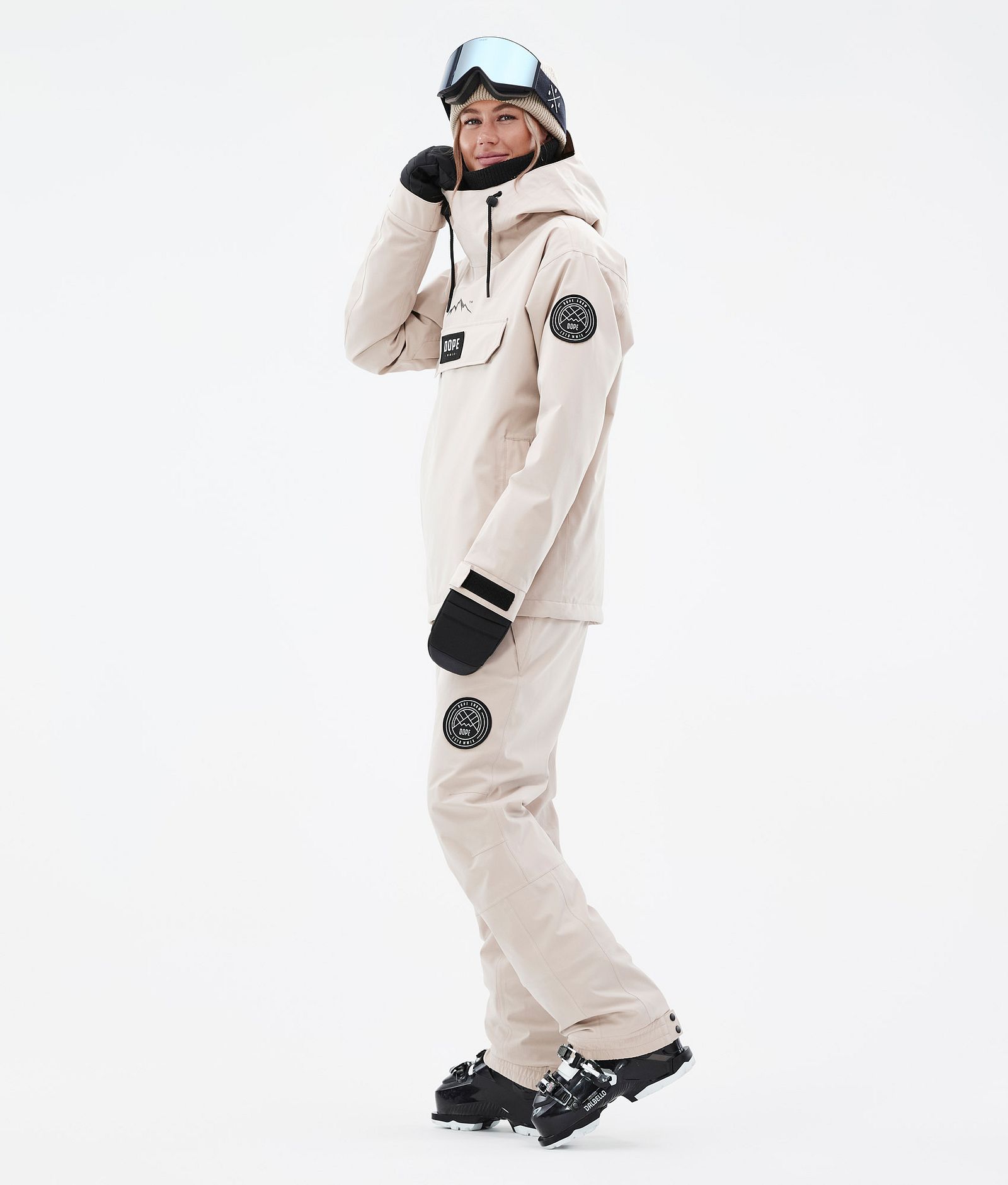 Dope Blizzard W Veste de Ski Femme Sand, Image 4 sur 9