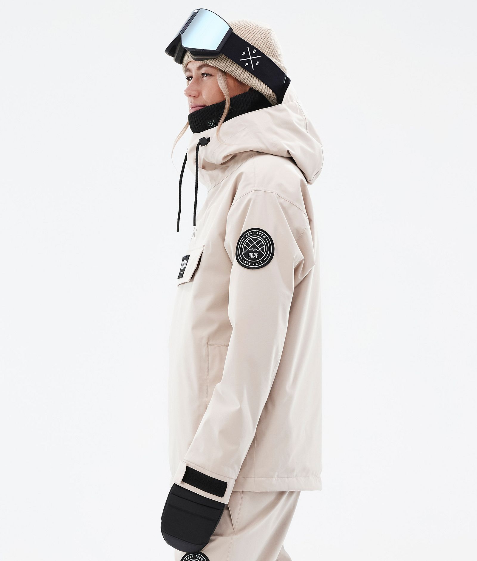 Dope Blizzard W Veste de Ski Femme Sand, Image 6 sur 9