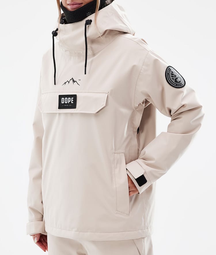 Dope Blizzard W Veste de Ski Femme Sand, Image 9 sur 9