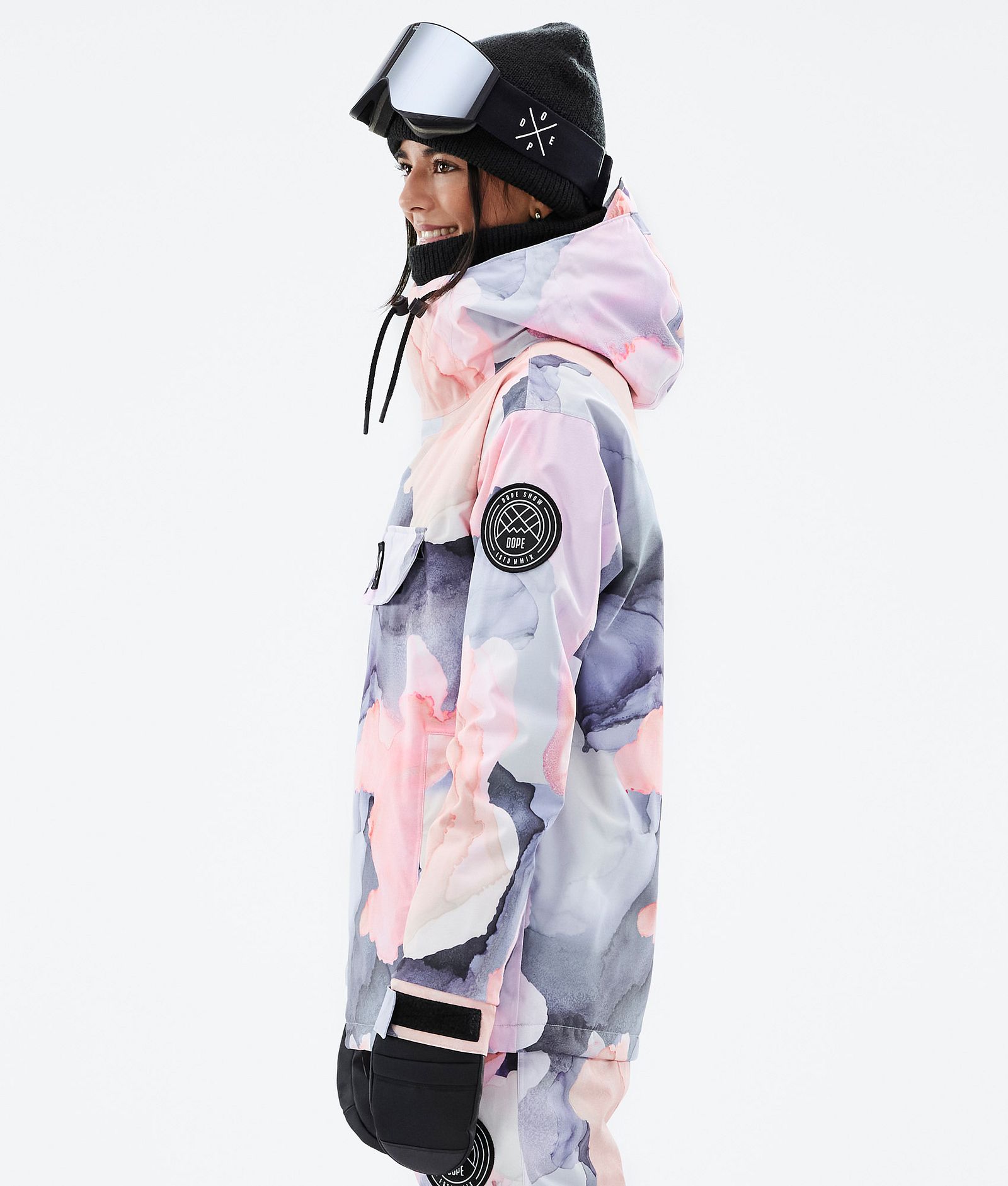 Dope Blizzard W Veste de Ski Femme Blot Peach, Image 6 sur 9