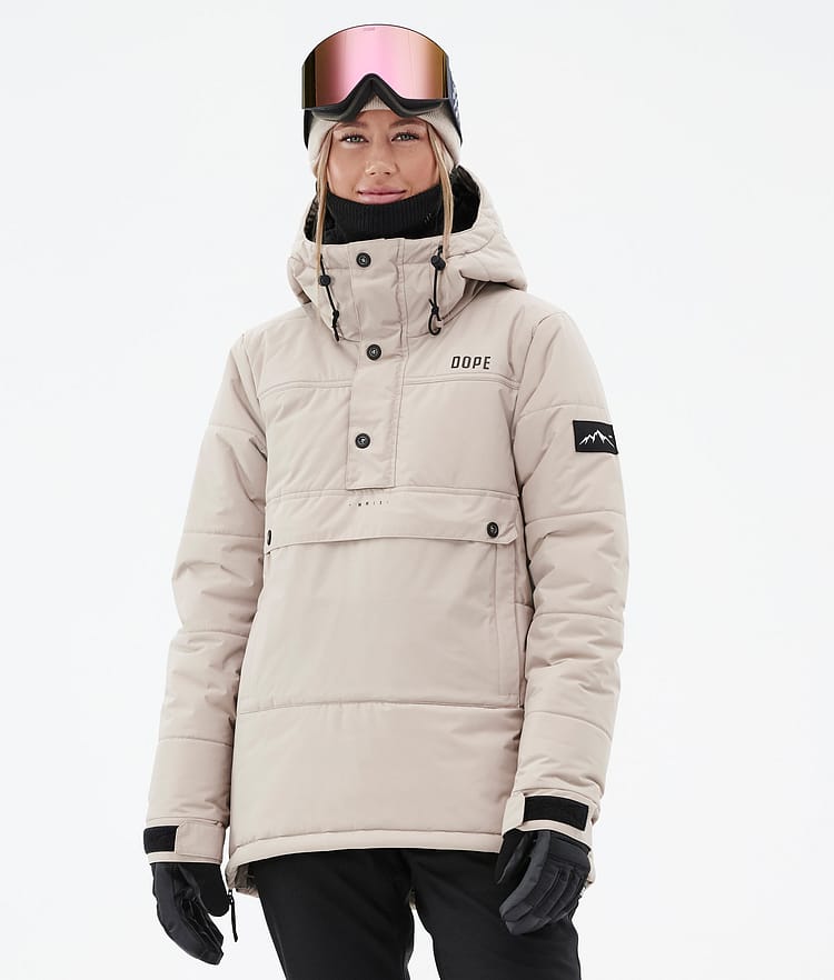 Dope Puffer W 23 Veste Snowboard Femme Sand, Image 1 sur 8