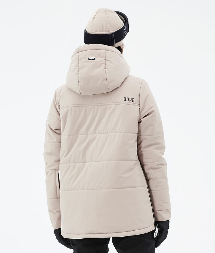 Dope Puffer W 23 Veste Snowboard Femme Sand, Image 6 sur 8