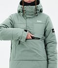 Dope Puffer W Snowboard Jacket Women Faded Green, Image 8 of 8