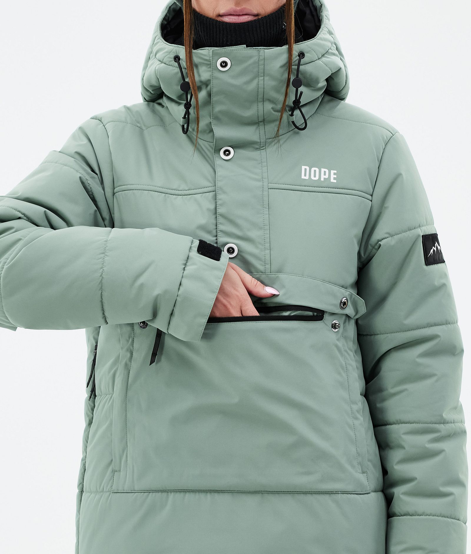 Dope Puffer W Snowboardjacke Damen Faded Green, Bild 8 von 8