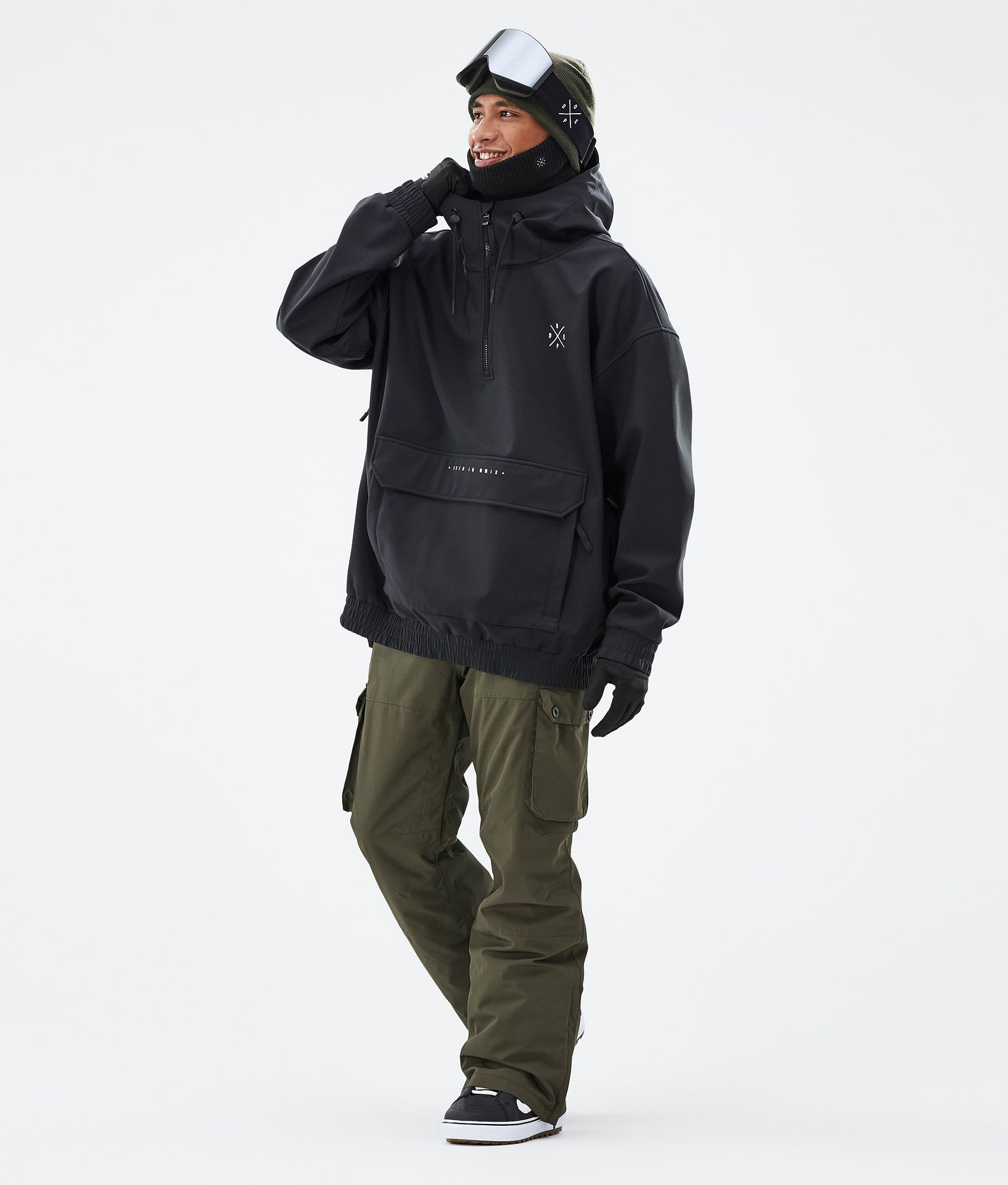 Mens black store snowboard jacket