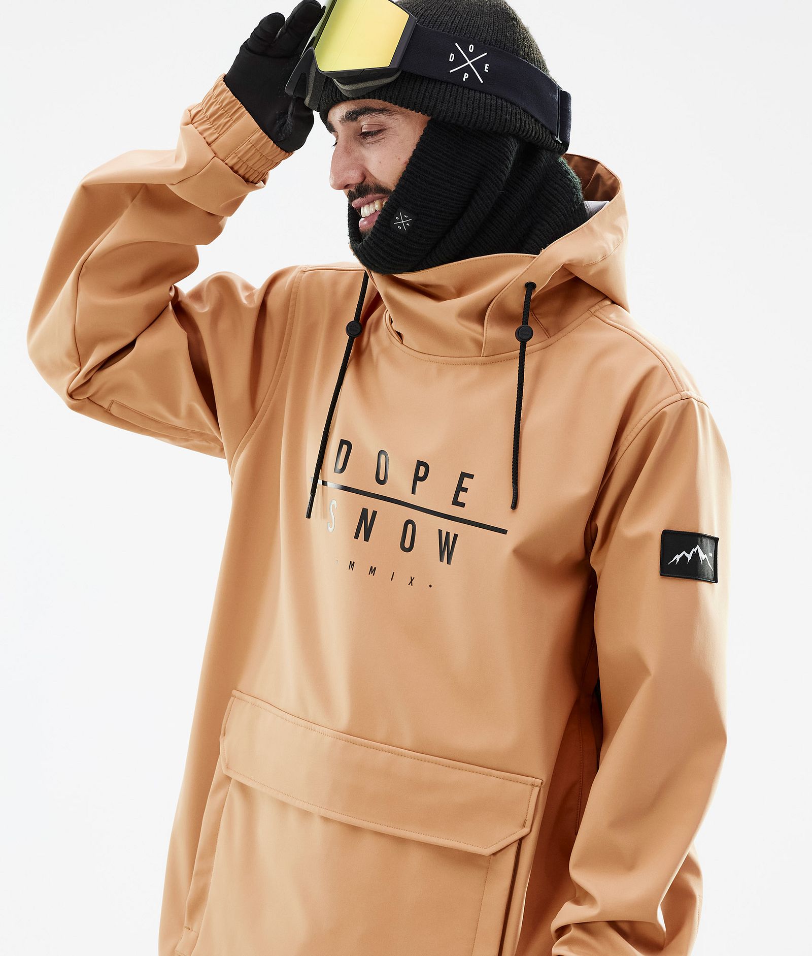 Dope Wylie Kurtka Narciarska Mężczyźni DS Khaki Yellow, Zdjęcie 2 z 9