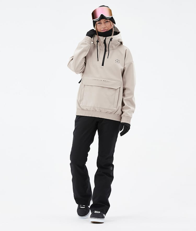 Dope Cyclone W 22 Veste Snowboard Femme Sand, Image 3 sur 9