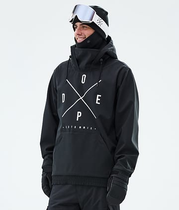 Dope Yeti Snowboard Jacket Men 2X-Up Black