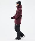 Dope Yeti Snowboard Jacket Men 2X-Up Burgundy, Image 4 of 8