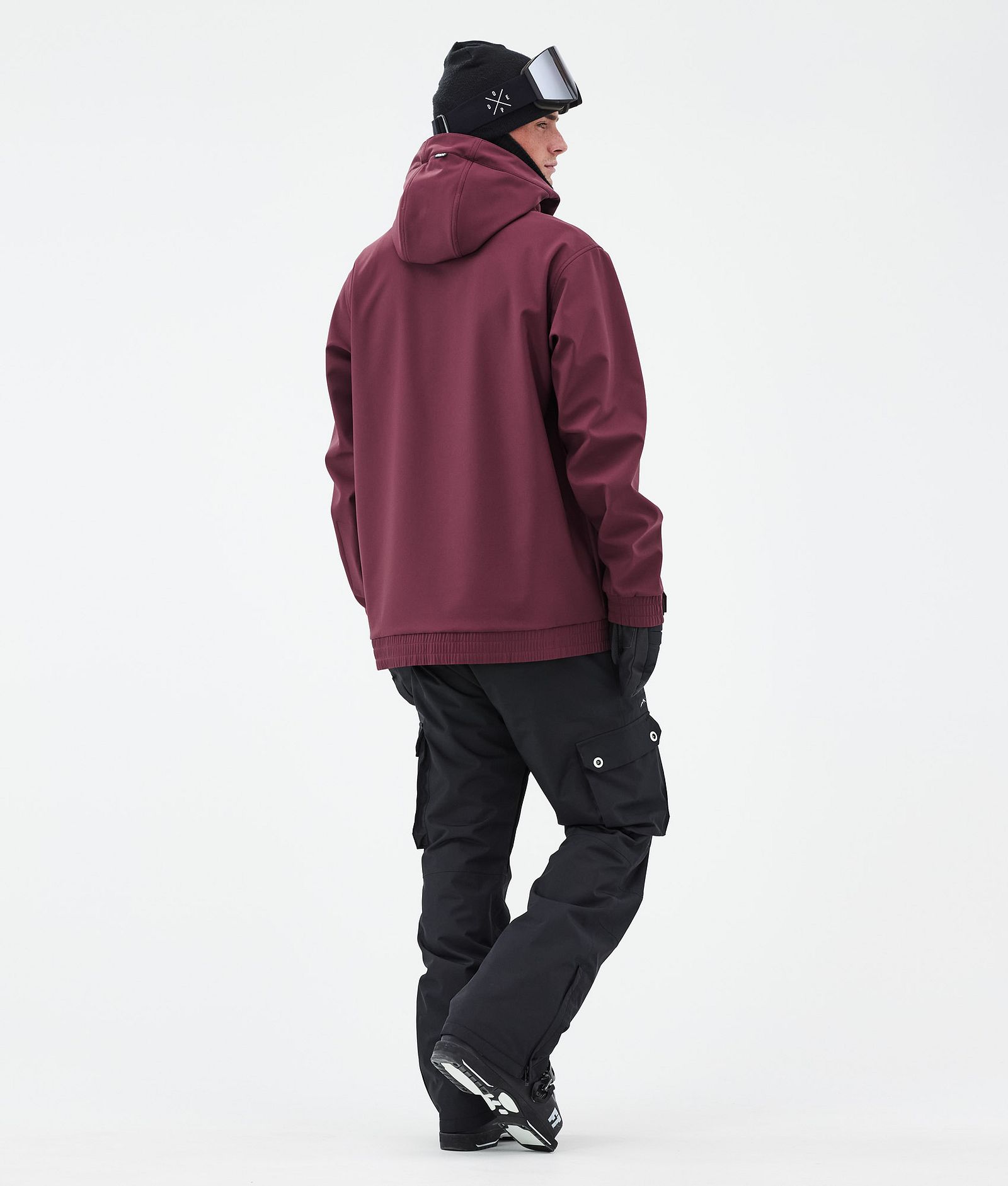 Dope Yeti Ski Jacket Men 2X-Up Burgundy, Image 4 of 7